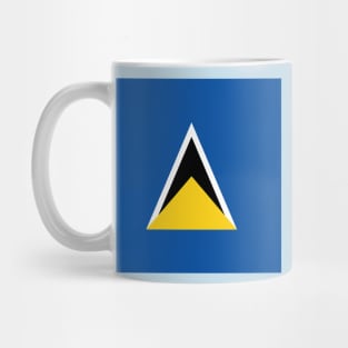 Saint Lucia Flag Mug